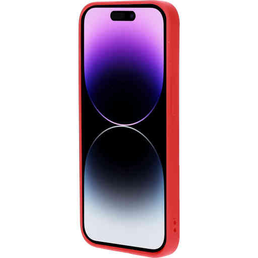 Mobiparts Silicone Cover Apple iPhone 14 Pro Scarlet Red