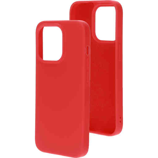 Mobiparts Silicone Cover Apple iPhone 14 Pro Scarlet Red