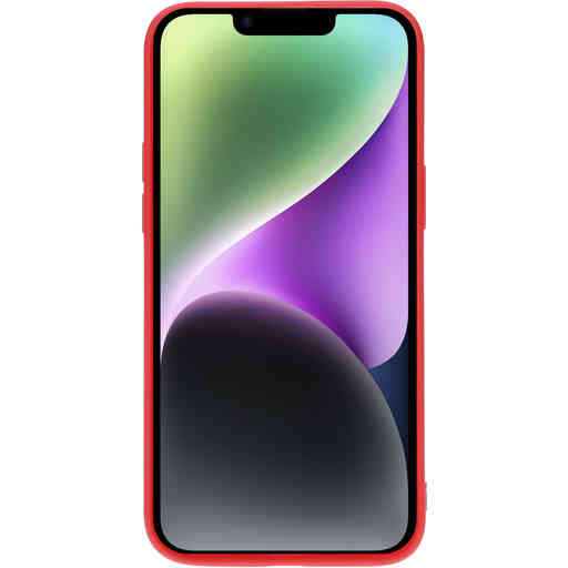 Mobiparts Silicone Cover Apple iPhone 14 Plus Scarlet Red