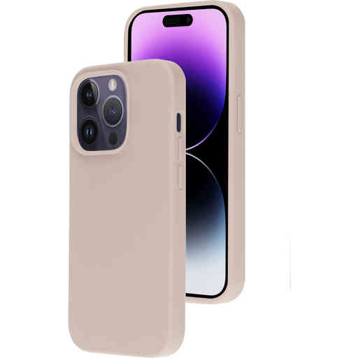 Mobiparts Silicone Cover Apple iPhone 14 Pro Soft Salmon