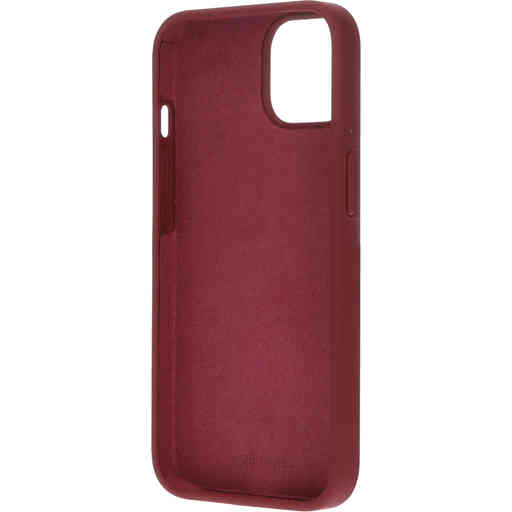 Mobiparts Silicone Cover Apple iPhone 14 Plum Red