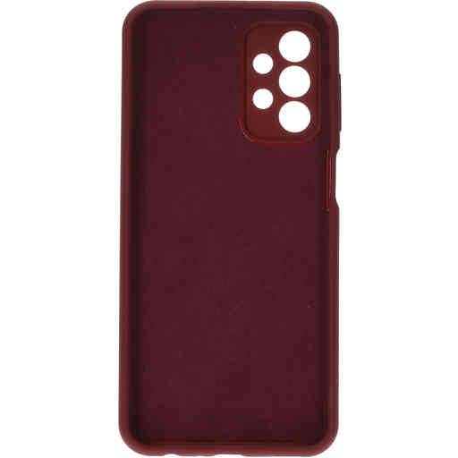 Mobiparts Silicone Cover Samsung Galaxy A23 5G (2022) Plum Red
