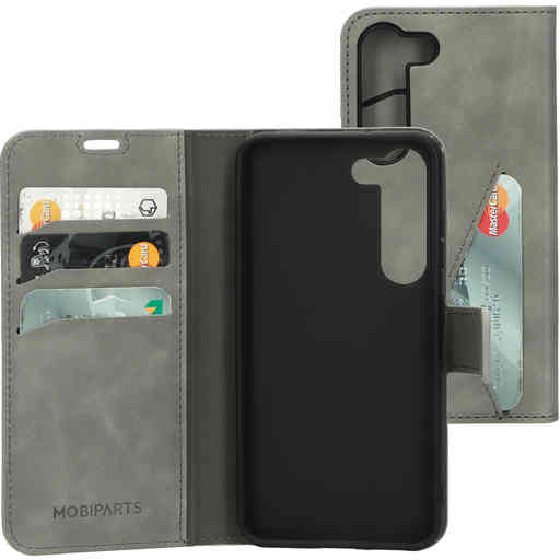 Mobiparts Classic Wallet Case Samsung Galaxy S23 (2023) Granite Grey