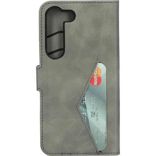 Mobiparts Classic Wallet Case Samsung Galaxy S23 (2023) Granite Grey