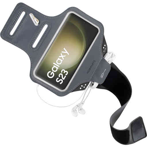 Mobiparts Comfort Fit Sport Armband Samsung Galaxy S23 (2023) Black