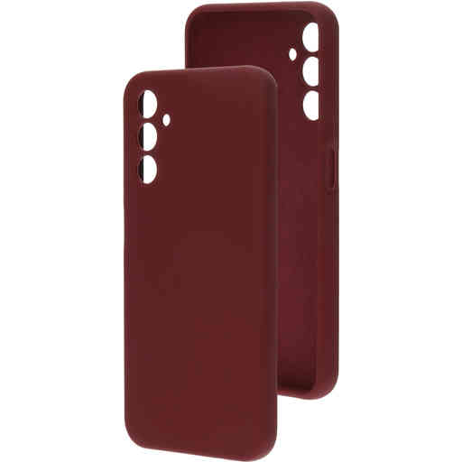 Mobiparts Silicone Cover Samsung Galaxy A14 5G (2023) Plum Red