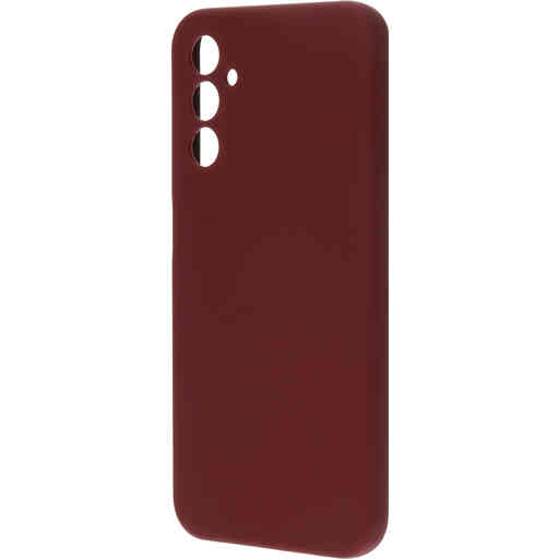 Mobiparts Silicone Cover Samsung Galaxy A14 5G (2023) Plum Red