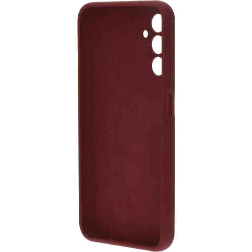Mobiparts Silicone Cover Samsung Galaxy A14 5G (2023) Plum Red