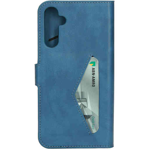 Mobiparts Classic Wallet Case Samsung Galaxy A34 5G (2023) Steel Blue