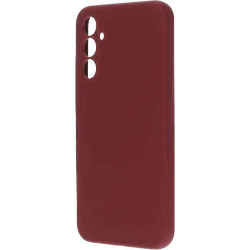 Mobiparts Silicone Cover Samsung Galaxy A34 5G (2023) Plum Red