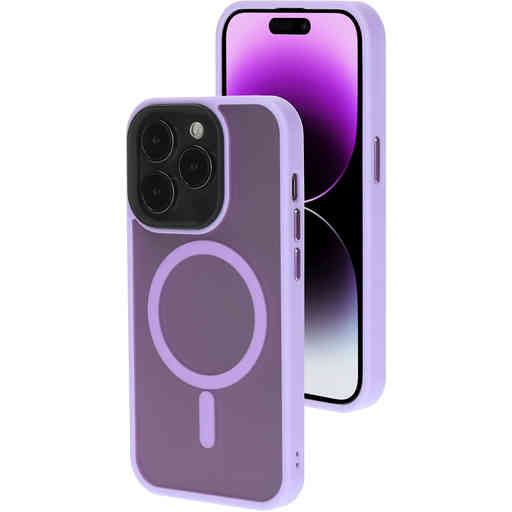 Mobiparts Hardcover Apple iPhone 14 Pro Satin Lila (Magsafe Compatible)