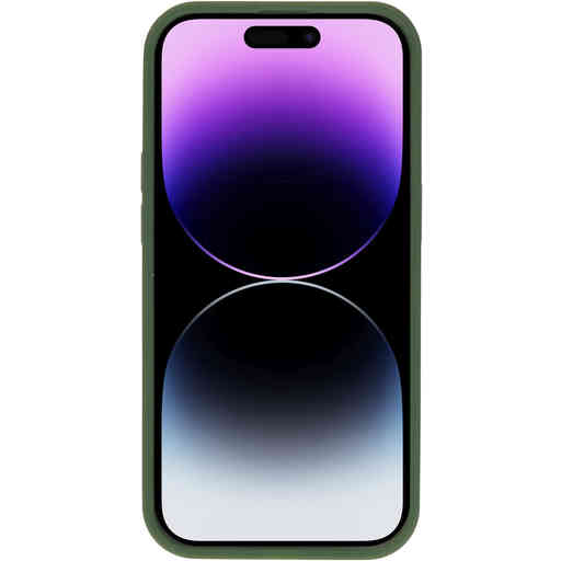 Mobiparts Hardcover Apple iPhone 14 Pro Satin Green (Magsafe Compatible)