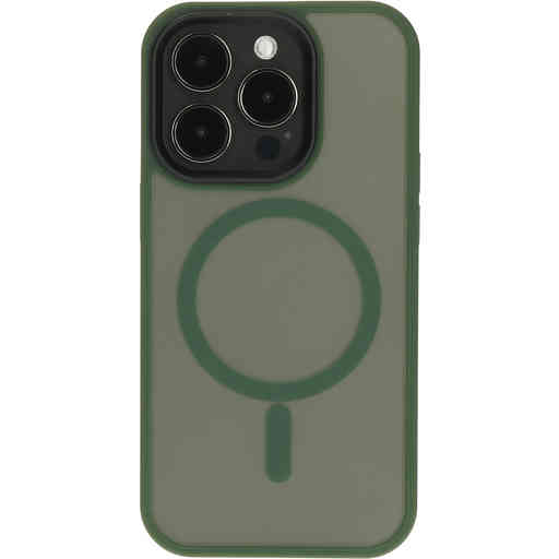 Mobiparts Hardcover Apple iPhone 14 Pro Satin Green (Magsafe Compatible)
