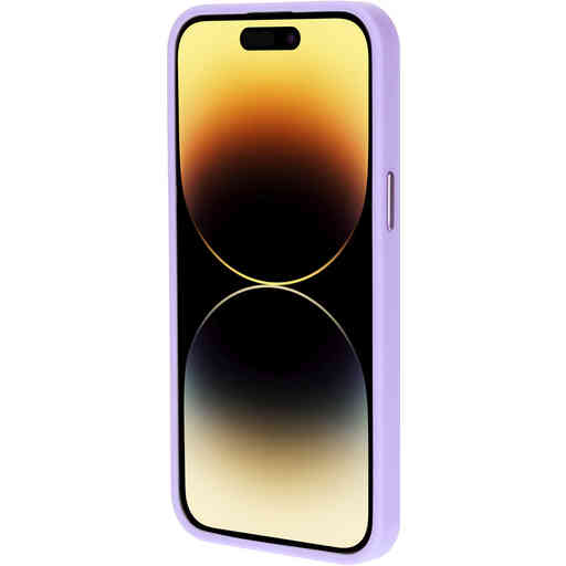 Mobiparts Hardcover Apple iPhone 14 Pro Max Satin Lila (Magsafe Compatible)
