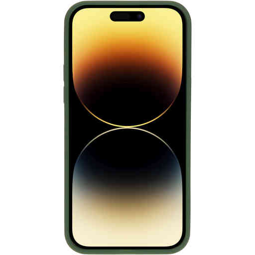 Mobiparts Hardcover Apple iPhone 14 Pro Max Satin Green  (Magsafe Compatible)
