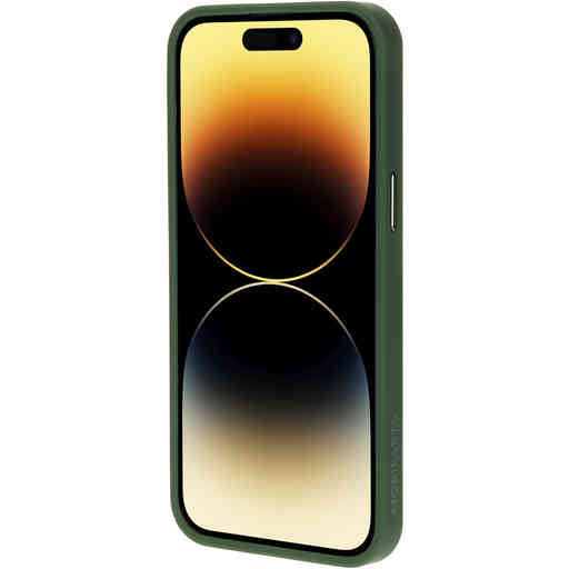 Mobiparts Hardcover Apple iPhone 14 Pro Max Satin Green  (Magsafe Compatible)