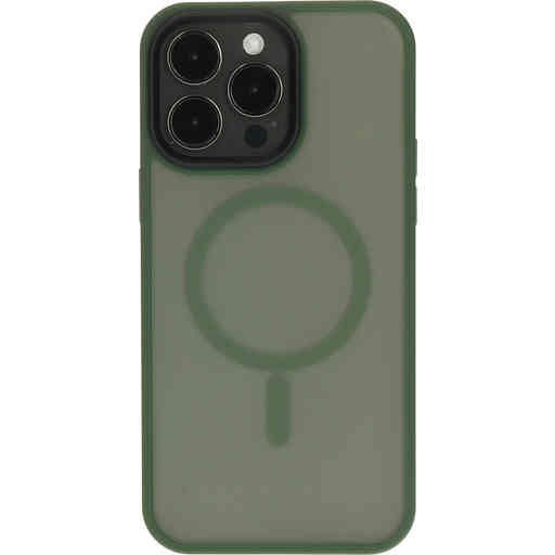 Mobiparts Hardcover Apple iPhone 14 Pro Max Satin Green  (Magsafe Compatible)