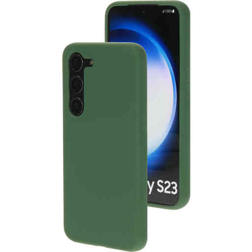 Mobiparts Silicone Cover Samsung Galaxy S23 Forest Green