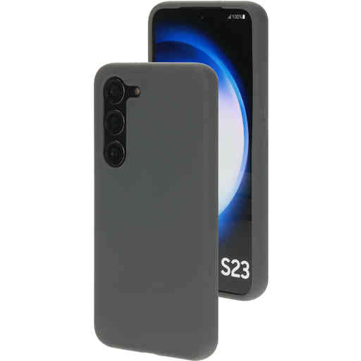 Mobiparts Silicone Cover Samsung Galaxy S23 Urban Grey