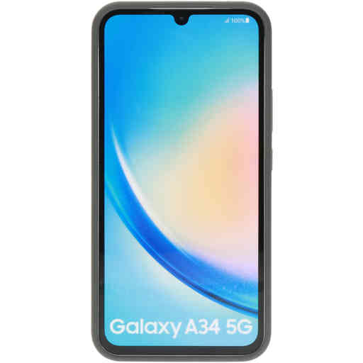 Mobiparts Silicone Cover Samsung Galaxy A34 (2023) Urban Grey