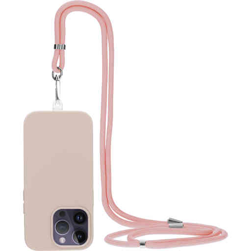 Mobiparts Universal Phonecord Soft Salmon