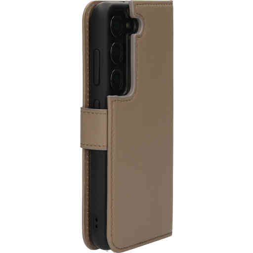 Mobiparts Leather 2 in 1 Wallet Case Samsung Galaxy S23 Taupe