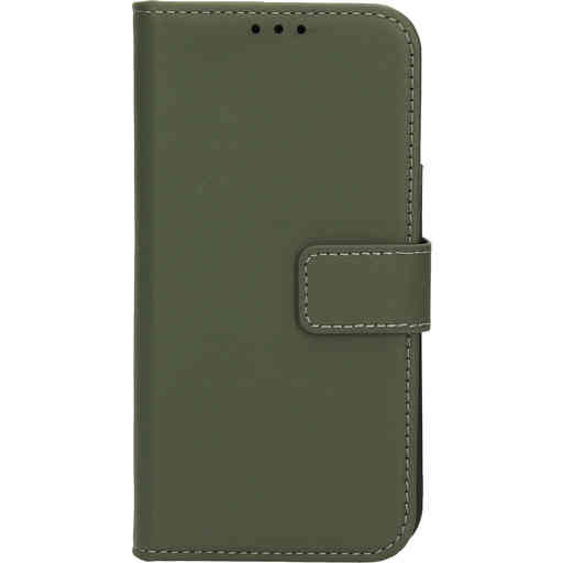 Mobiparts Leather 2 in 1 Wallet Case Apple iPhone 14 Pro Green