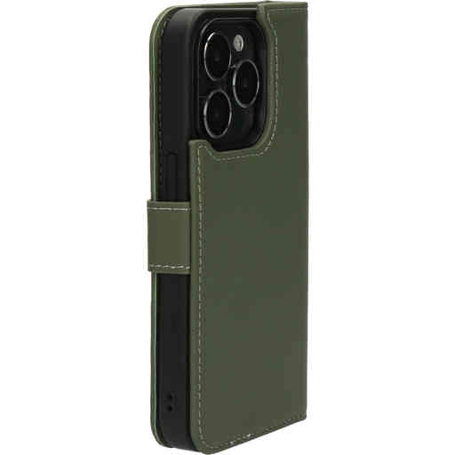 Mobiparts Leather 2 in 1 Wallet Case Apple iPhone 14 Pro Green
