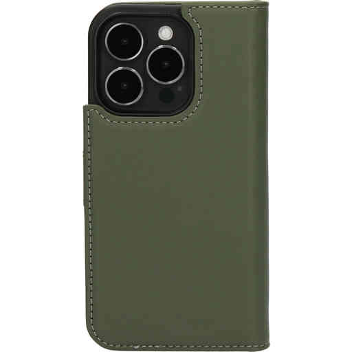 Mobiparts Leather 2 in 1 Wallet Case Apple iPhone 14 Pro Green