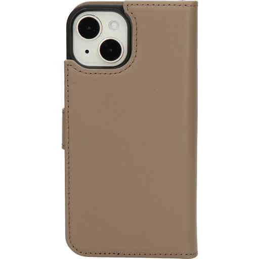 Mobiparts Leather 2 in 1 Wallet Case Apple iPhone 14 Taupe