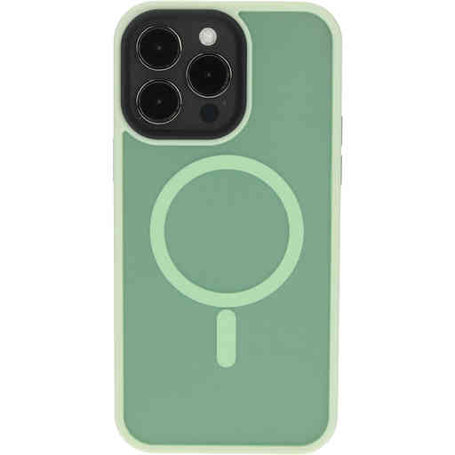 Mobiparts Hardcover Apple iPhone 14 Pro Max Satin Light Green Ltd Edition  (Magsafe Compatible)