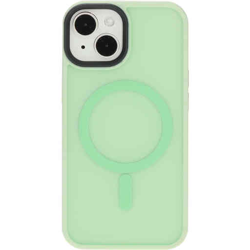 Mobiparts Hardcover Apple iPhone 14 Plus Satin Light  Green Ltd Edition(Magsafe Compatible)