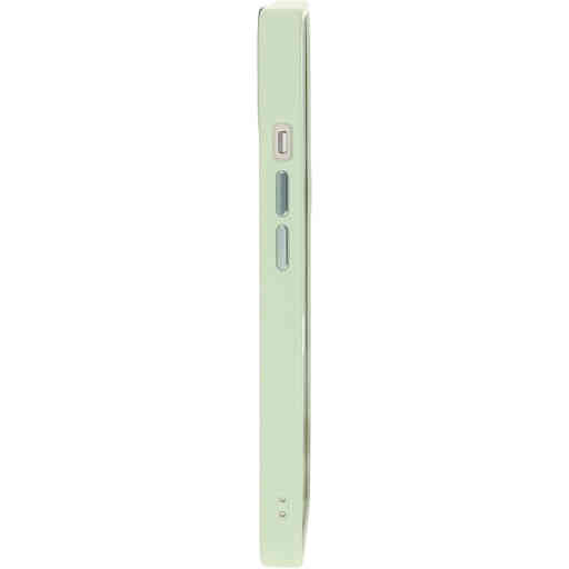 Mobiparts Hardcover Apple iPhone 14 Plus Satin Light  Green Ltd Edition(Magsafe Compatible)