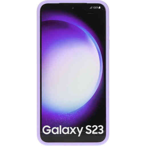 Mobiparts Hardcover Samsung Galaxy S23 Satin Lila (Magsafe Compatible)