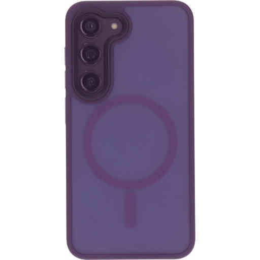 Mobiparts Hardcover Samsung Galaxy S23 Satin Purple (Magsafe Compatible)