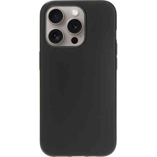 Mobiparts Classic TPU Case Apple iPhone 15 Pro Matt Black
