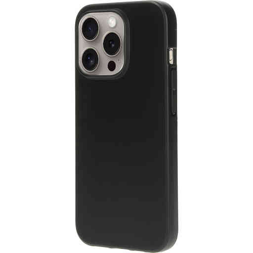 Mobiparts Classic TPU Case Apple iPhone 15 Pro Matt Black