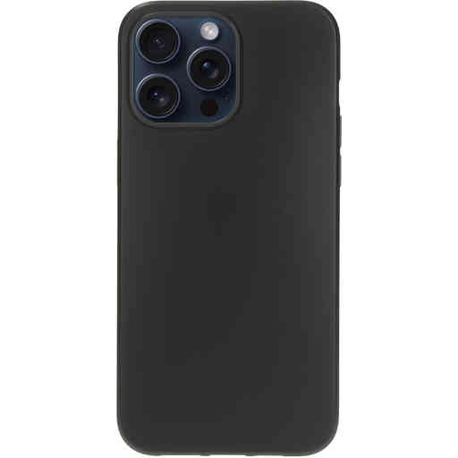 Mobiparts Classic TPU Case Apple iPhone 15 Pro Max Matt Black