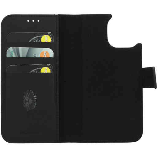 Mobiparts Leather 2 in 1 Wallet Case Apple iPhone 15/14/13 Black