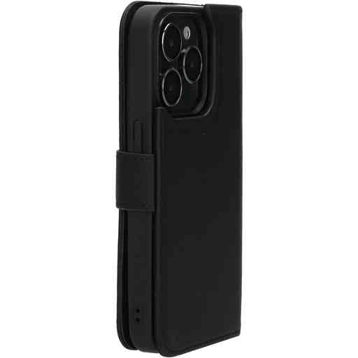 Mobiparts Leather 2 in 1 Wallet Case Apple iPhone 15 Pro Black