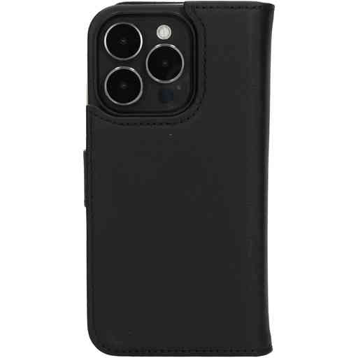 Mobiparts Leather 2 in 1 Wallet Case Apple iPhone 15 Pro Black