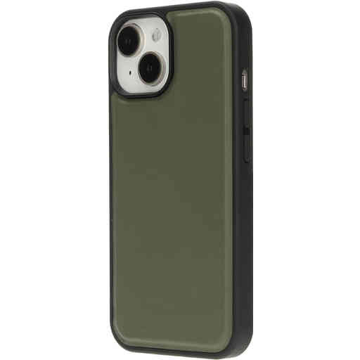 Mobiparts Leather 2 in 1 Wallet Case Apple iPhone 15/14 Green