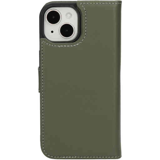 Mobiparts Leather 2 in 1 Wallet Case Apple iPhone 15/14 Green