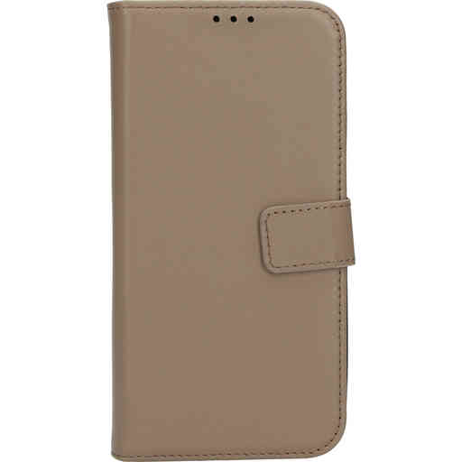 Mobiparts Leather 2 in 1 Wallet Case Apple iPhone 15 Pro Max Taupe
