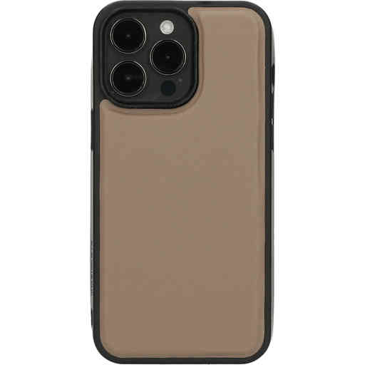 Mobiparts Leather 2 in 1 Wallet Case Apple iPhone 15 Pro Max Taupe