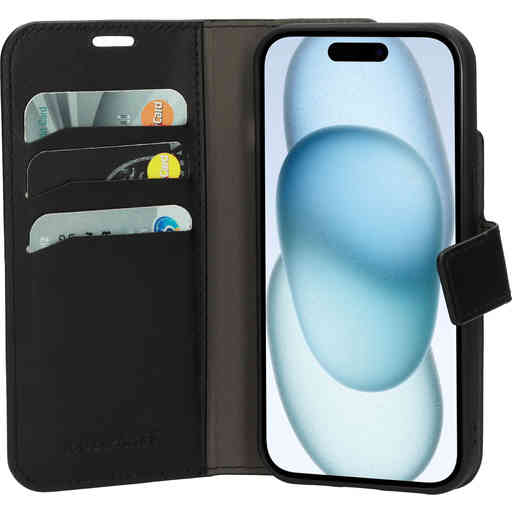 Mobiparts Classic Wallet Case Apple iPhone 15/14/13 Black