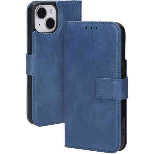 Mobiparts Classic Wallet Case Apple iPhone 15/14 Steel Blue