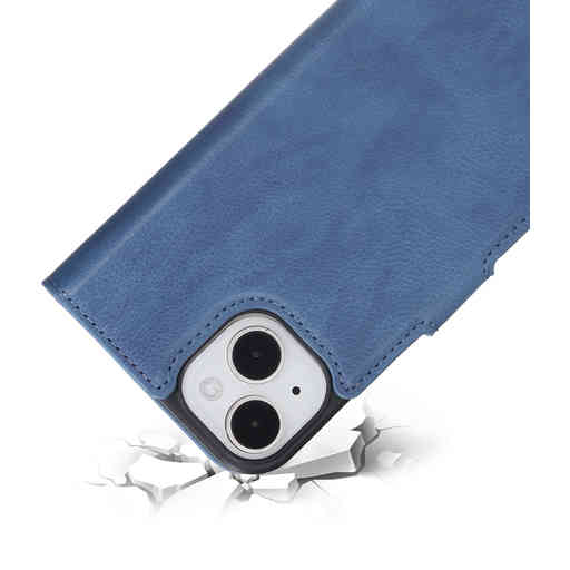 Mobiparts Classic Wallet Case Apple iPhone 15/14 Steel Blue