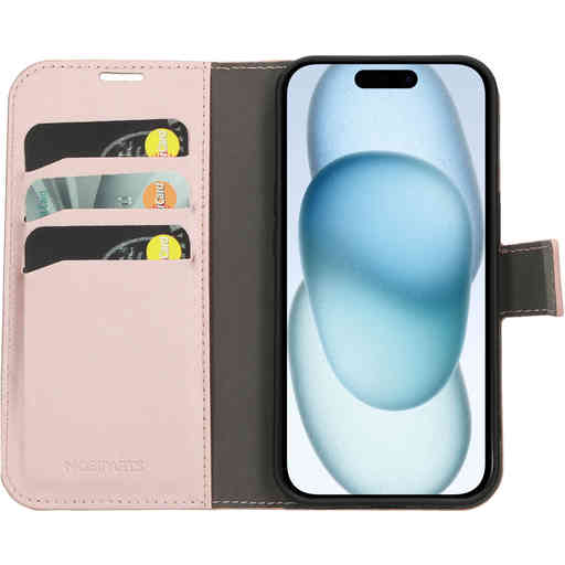 Mobiparts Classic Wallet Case Apple iPhone 15/14/13 Pink