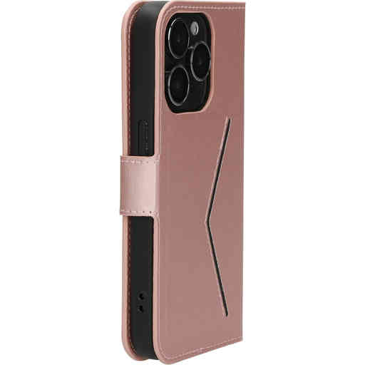 Mobiparts Classic Wallet Case Apple iPhone 15 Pro Pink